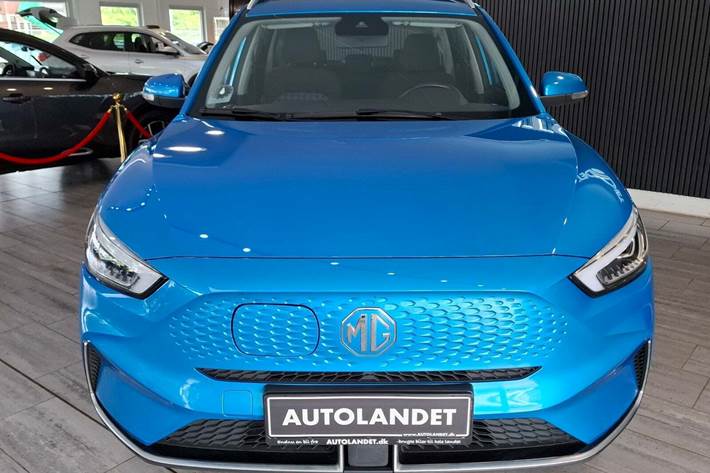 Blå MG ZS fra 2022