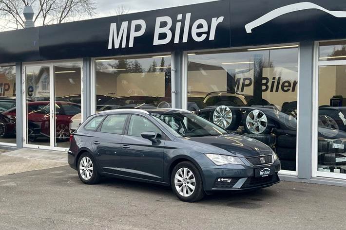 Blå Seat Leon fra 2019