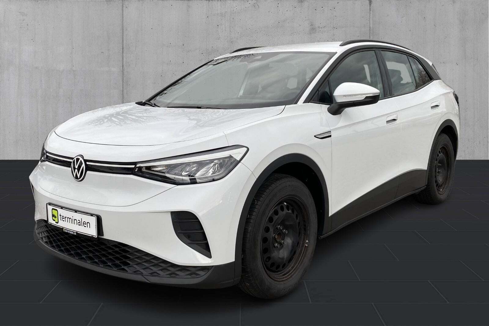 Hvid VW ID.4 fra 2022 set udefra