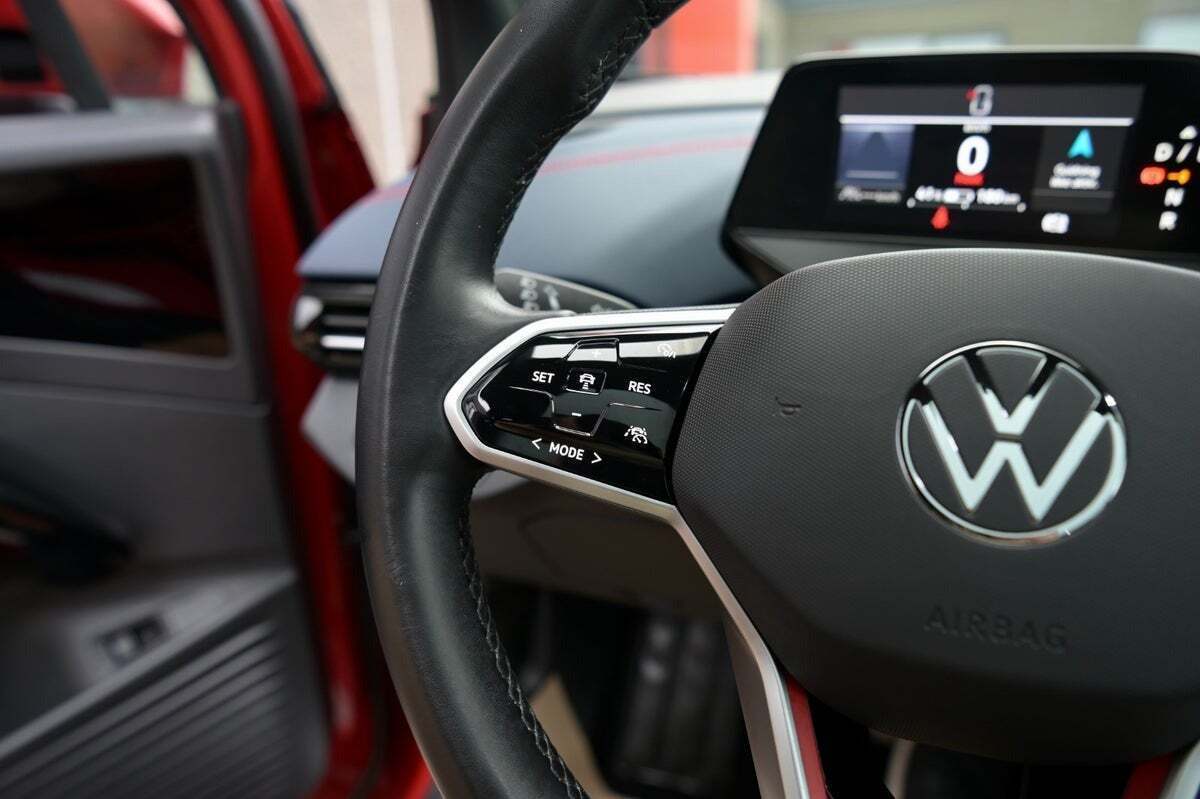 Rød VW ID.4 fra 2022