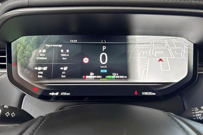 Grå Land Rover Range Rover sport fra 2025