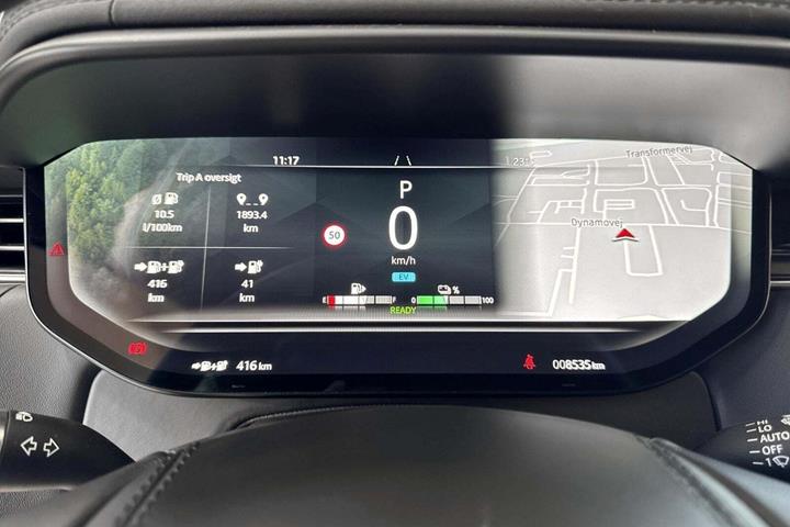 Grå Land Rover Range Rover sport fra 2025