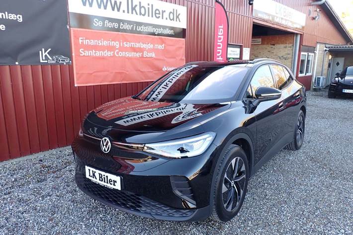 Sort VW ID.4 fra 2025 set udefra