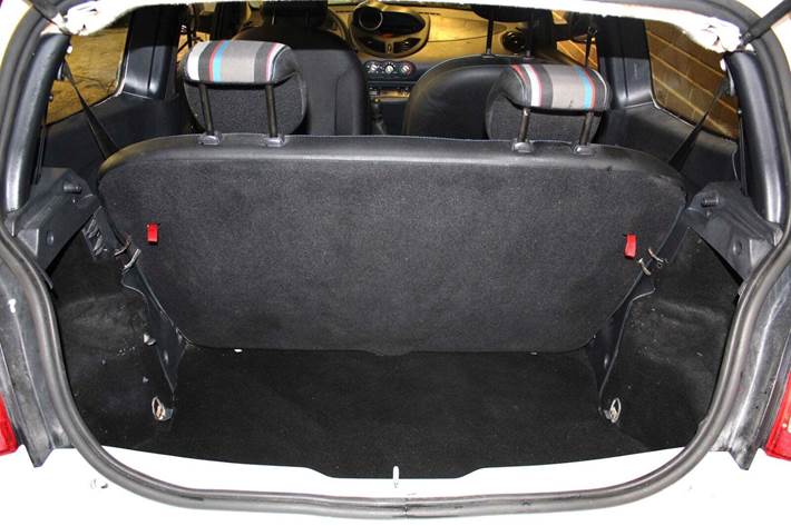 Hvid Renault Twingo fra 2013