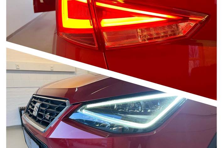 Rød Seat Arona fra 2018