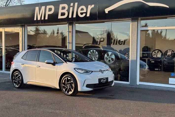 Hvid VW ID.3 fra 2025