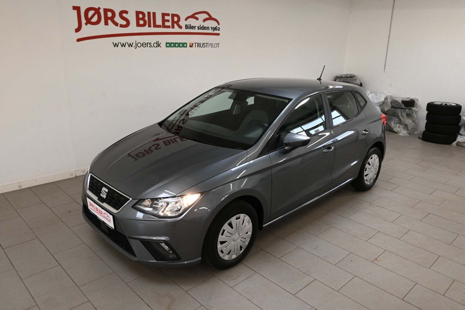 Grå Seat Ibiza fra 2018