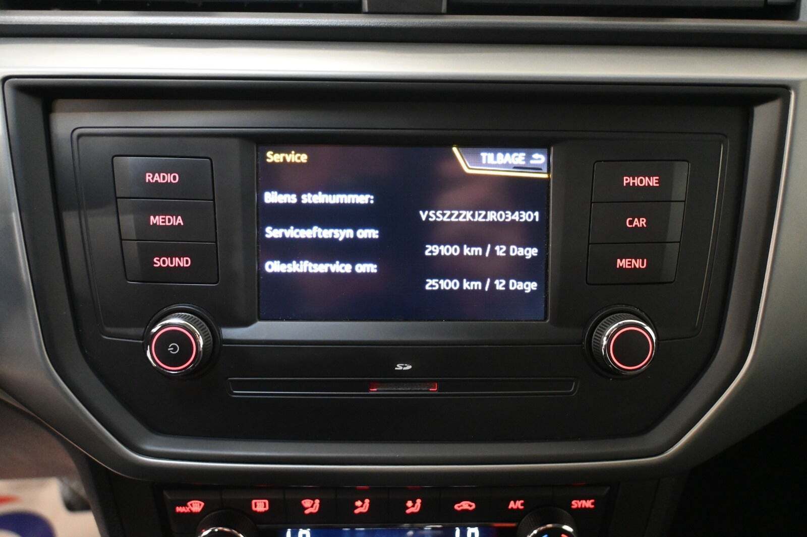 Grå Seat Ibiza fra 2018