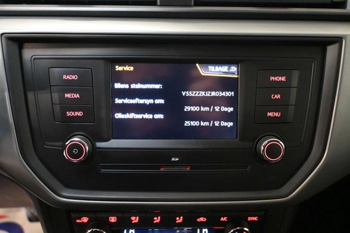 Grå Seat Ibiza fra 2018