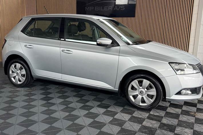 Sølv Skoda Fabia fra 2020