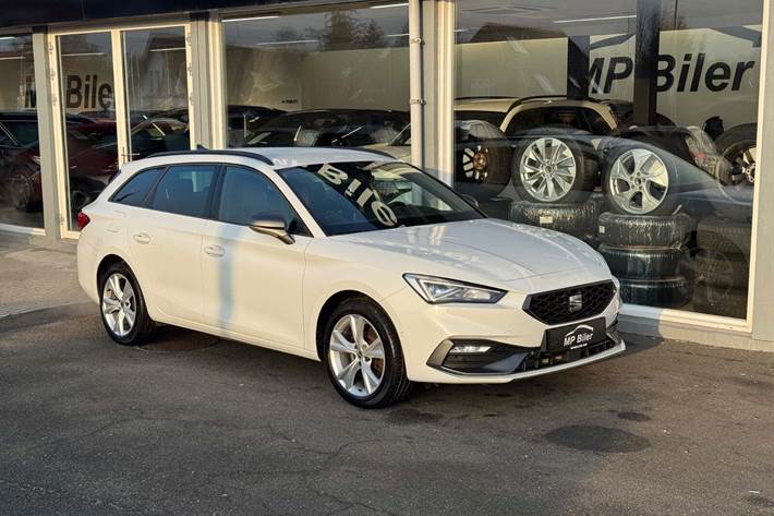 Hvid Seat Leon fra 2021