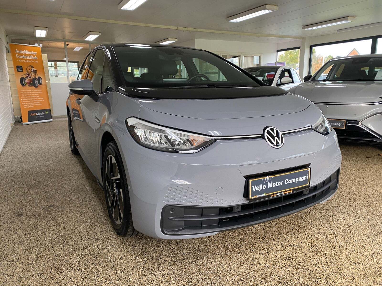 Grå VW ID.3 fra 2023