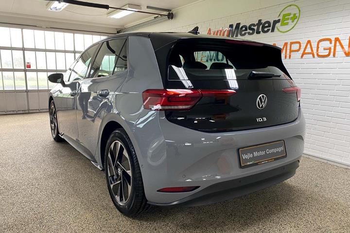 Grå VW ID.3 fra 2023