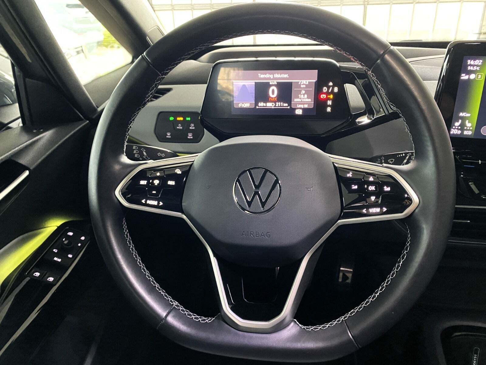 Grå VW ID.3 fra 2023