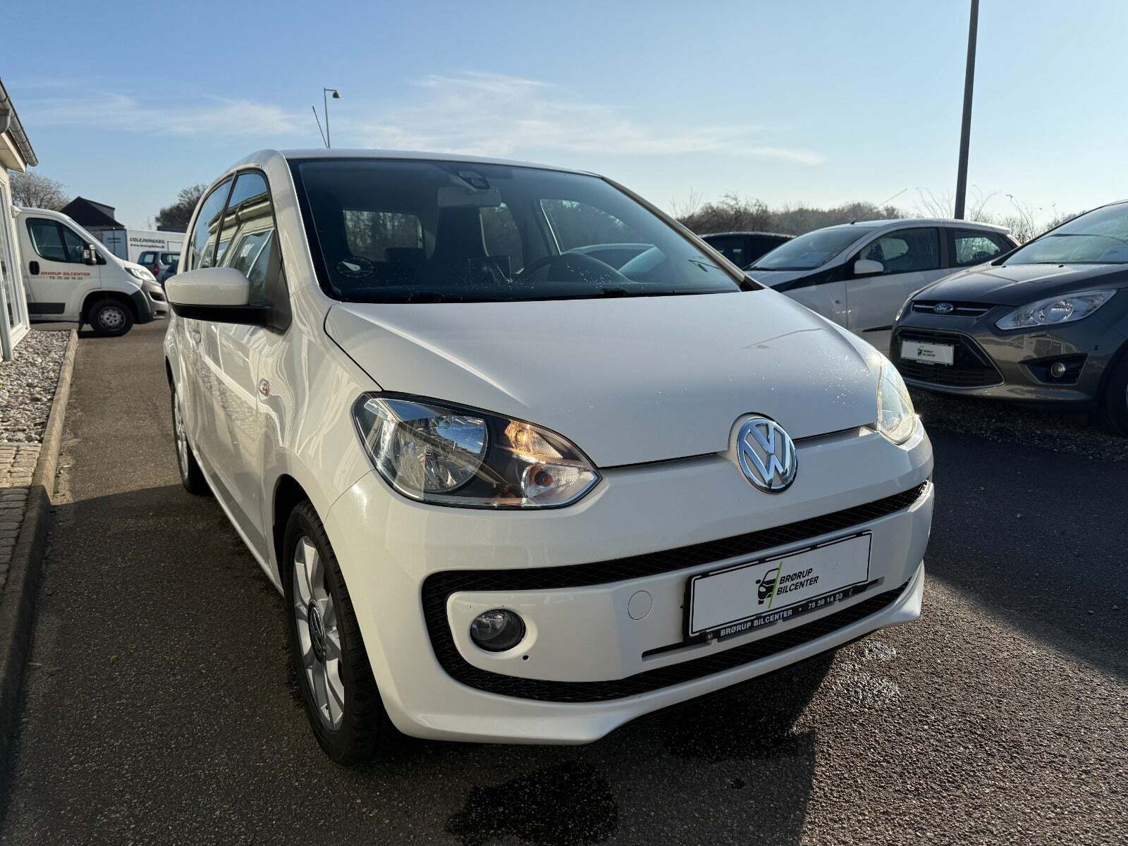 Hvid VW UP! fra 2013