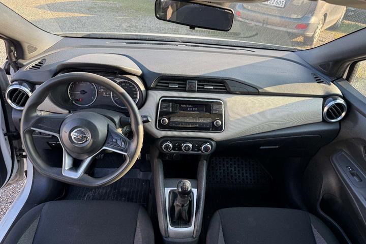 Hvid Nissan Micra fra 2017