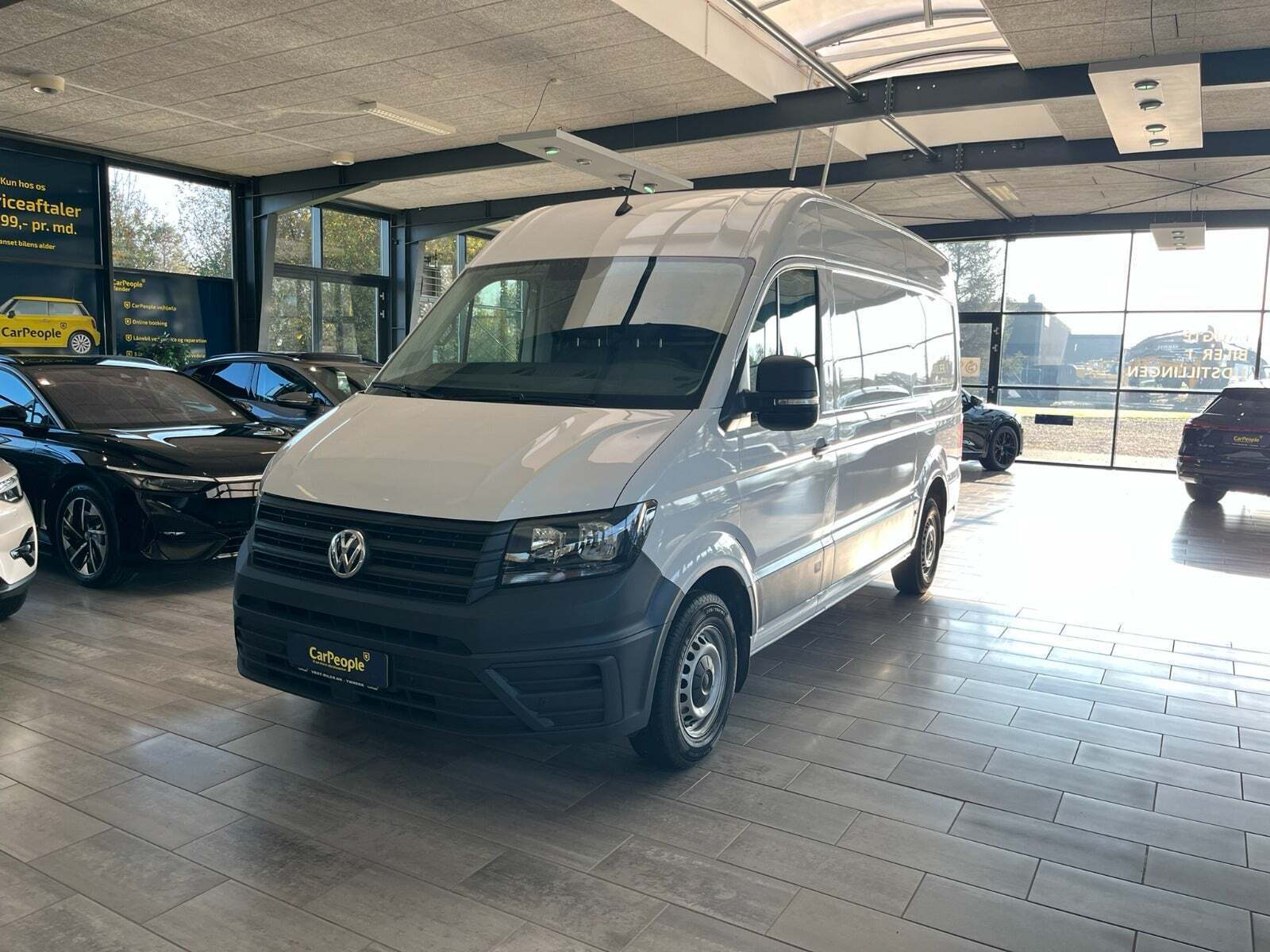 VW Crafter 35 2,0 TDi 102 Kassevogn L3H2