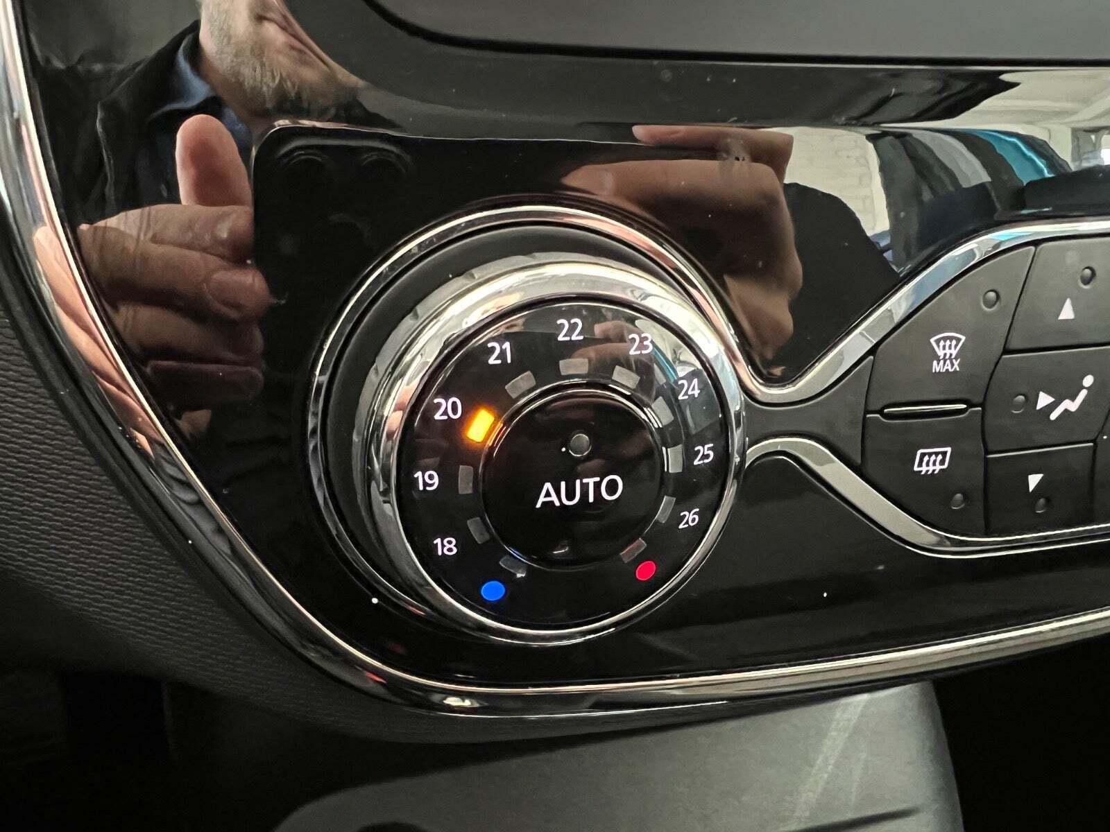 Blå Renault Captur fra 2013