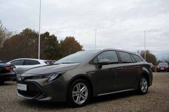 Grå Toyota Corolla fra 2019