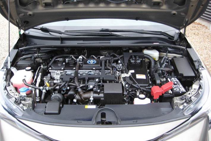 Grå Toyota Corolla fra 2019