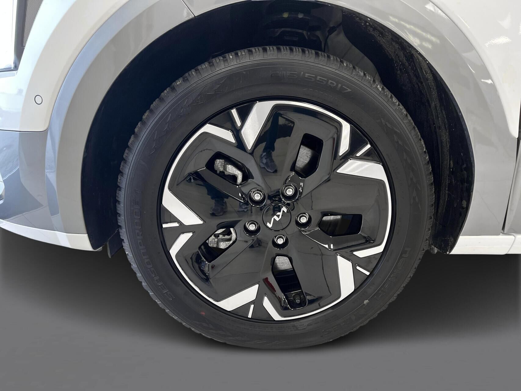 Hvid Kia Niro EV fra 2024