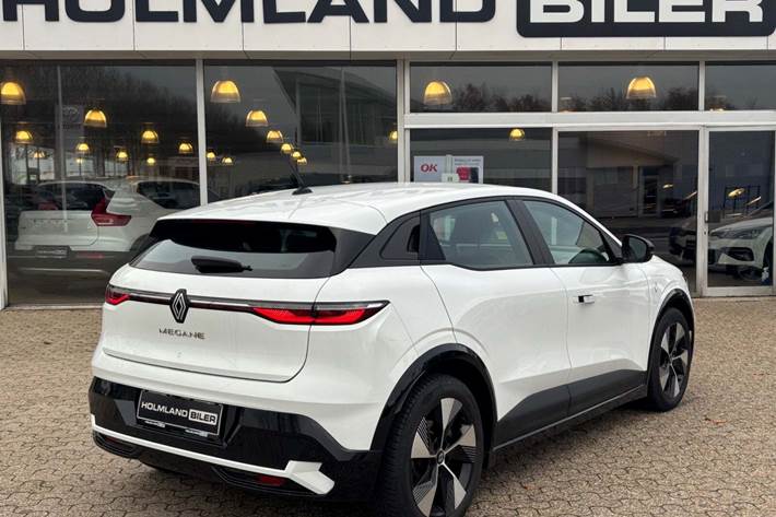Hvid Renault Megane E-Tech fra 2023