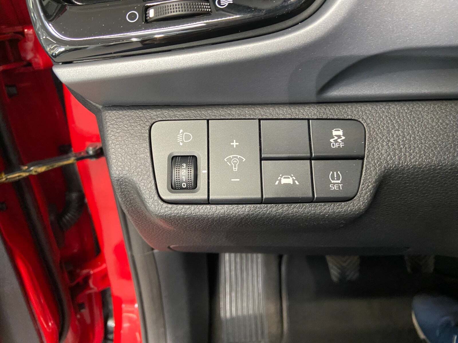 Rød Kia Stonic fra 2020