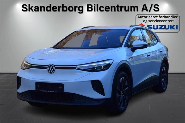 Hvid VW ID.4 fra 2022 set udefra