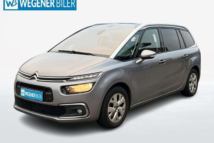 Sølv Citroën Grand C4 Picasso fra 2016 set udefra