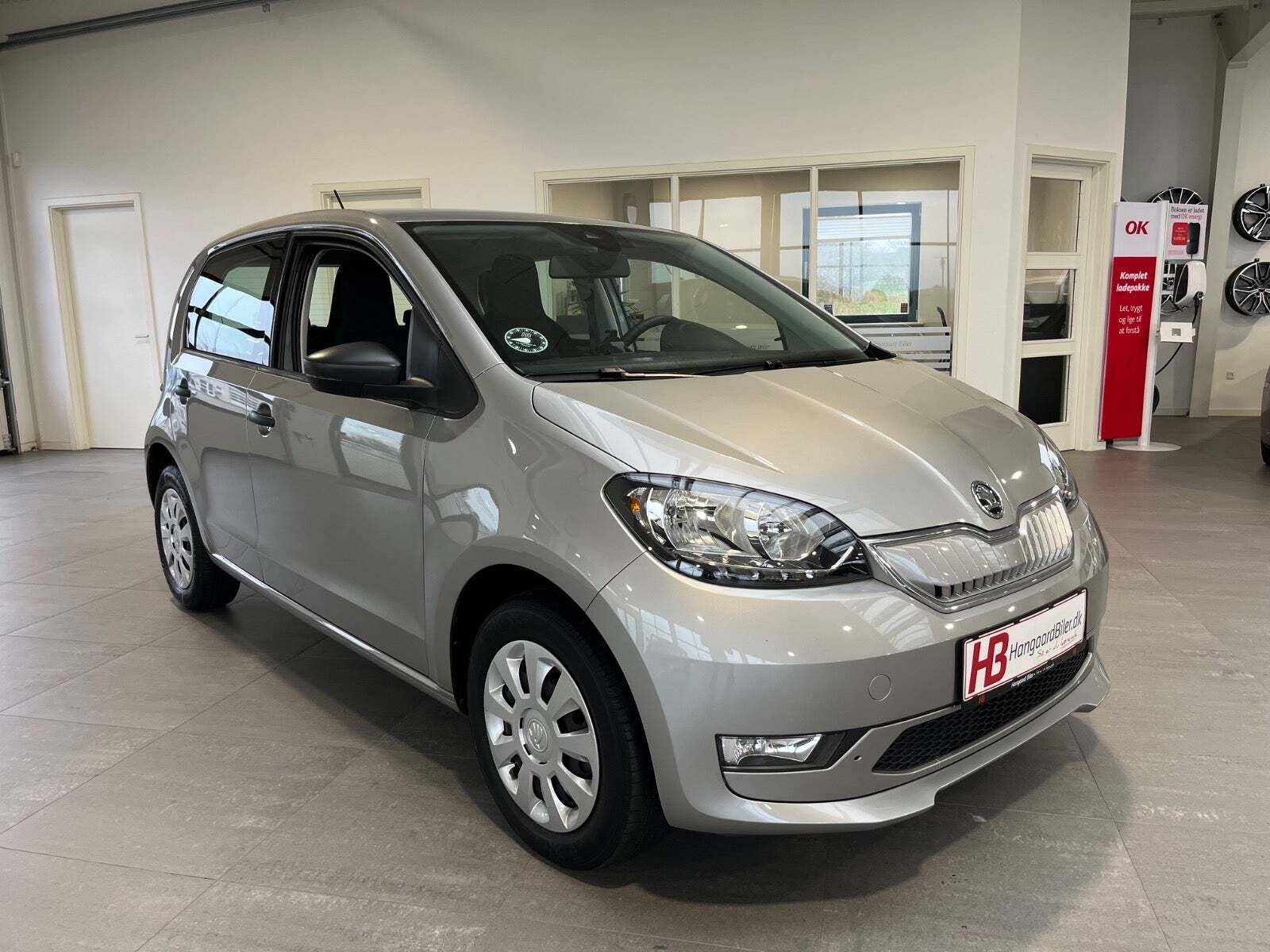 Grå Skoda Citigo-e fra 2021