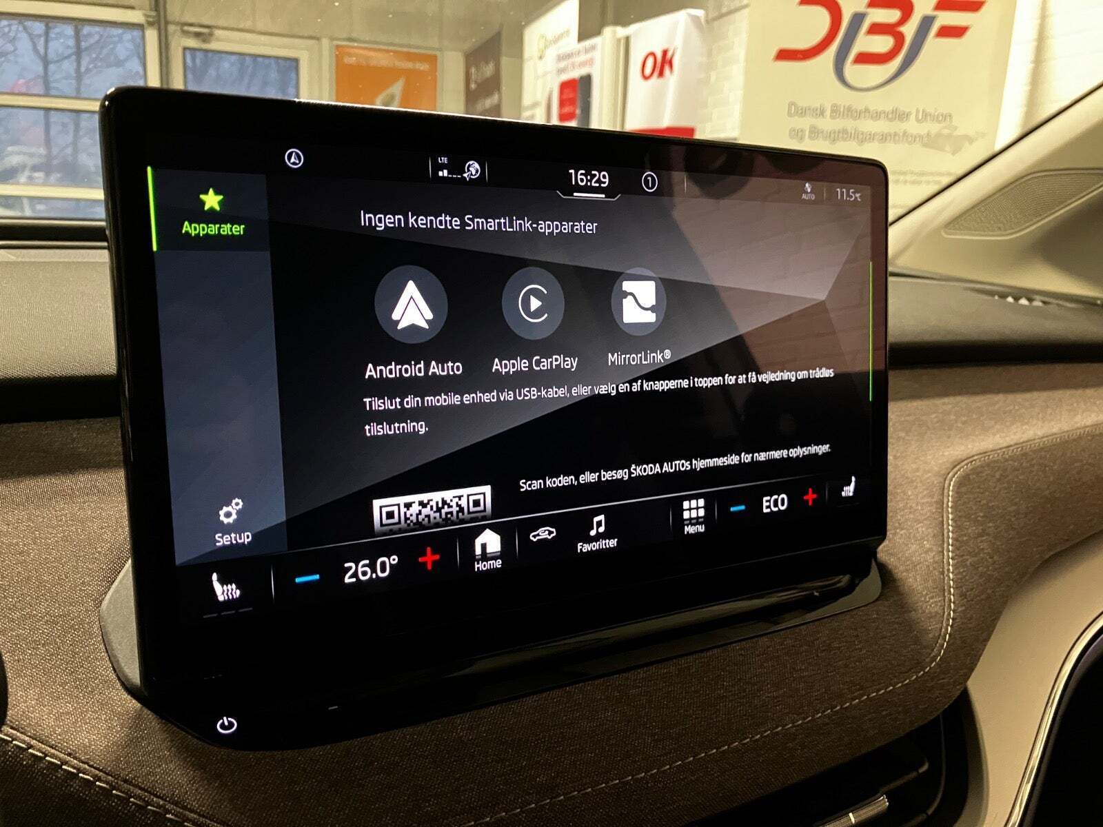 Sølv Skoda Enyaq fra 2021