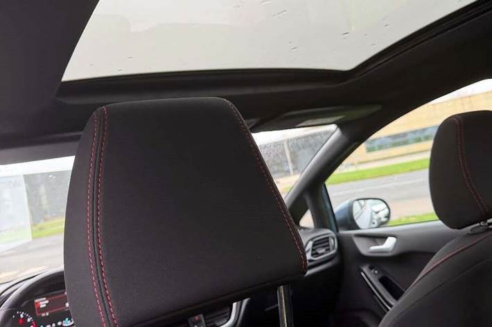 Grå Ford Fiesta fra 2019