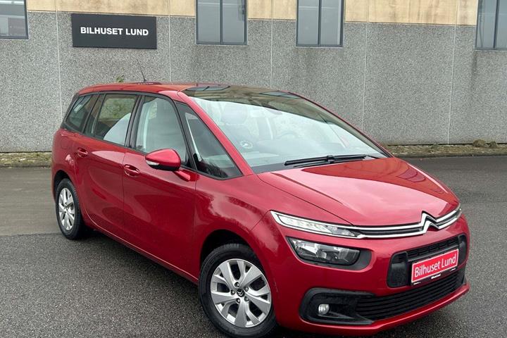 Rød Citroën Grand C4 Picasso fra 2018