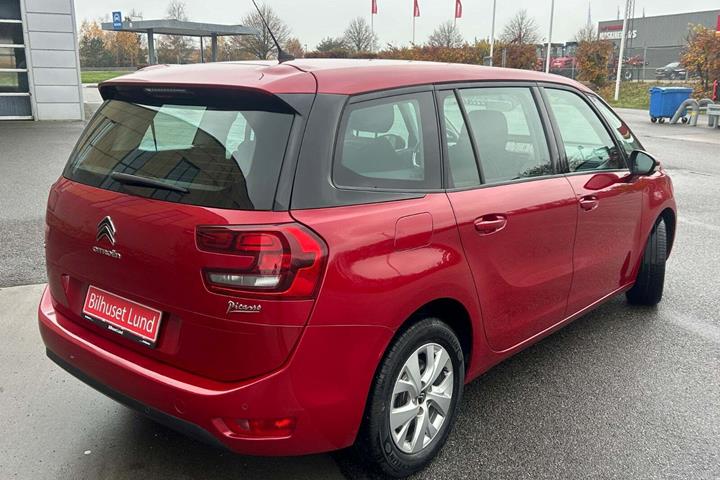 Rød Citroën Grand C4 Picasso fra 2018