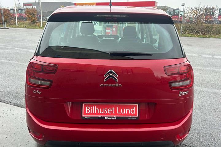 Rød Citroën Grand C4 Picasso fra 2018