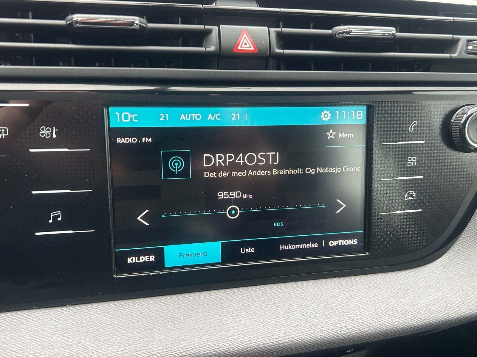 Rød Citroën Grand C4 Picasso fra 2018