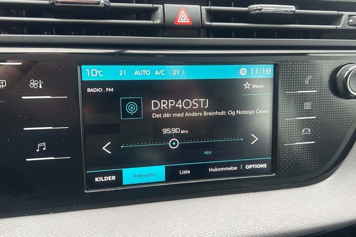 Rød Citroën Grand C4 Picasso fra 2018