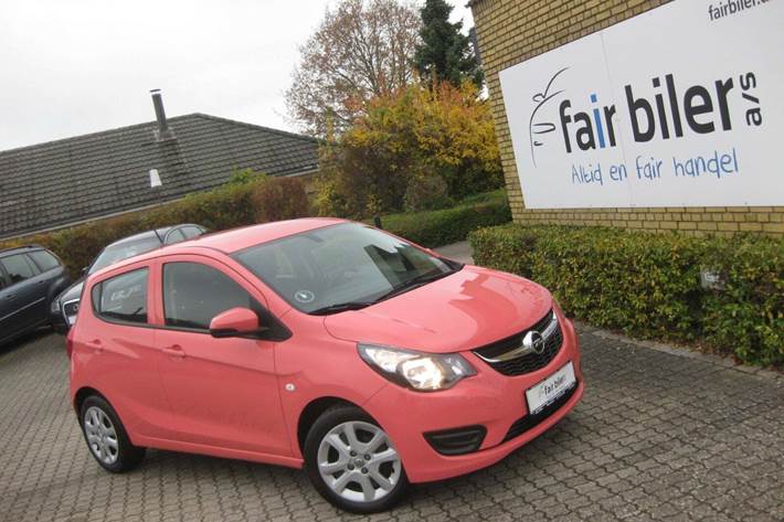 Pink Opel Karl fra 2018