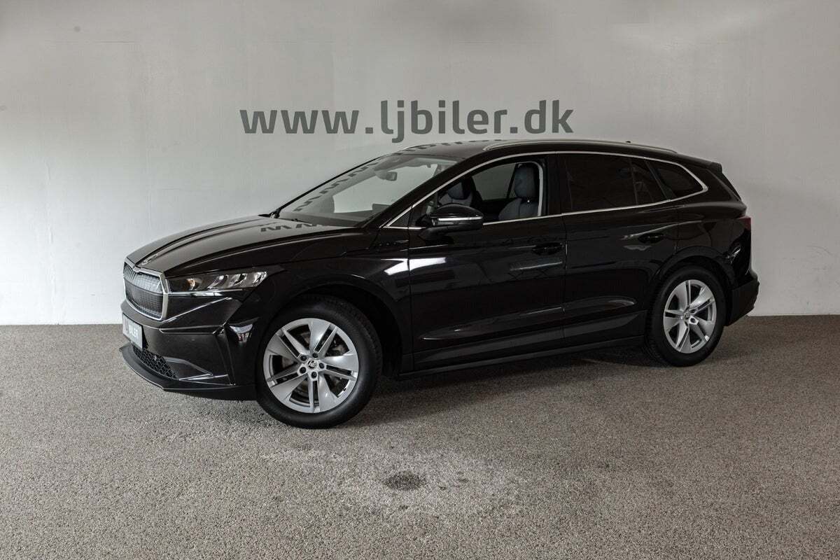 Sort Skoda Enyaq fra 2021