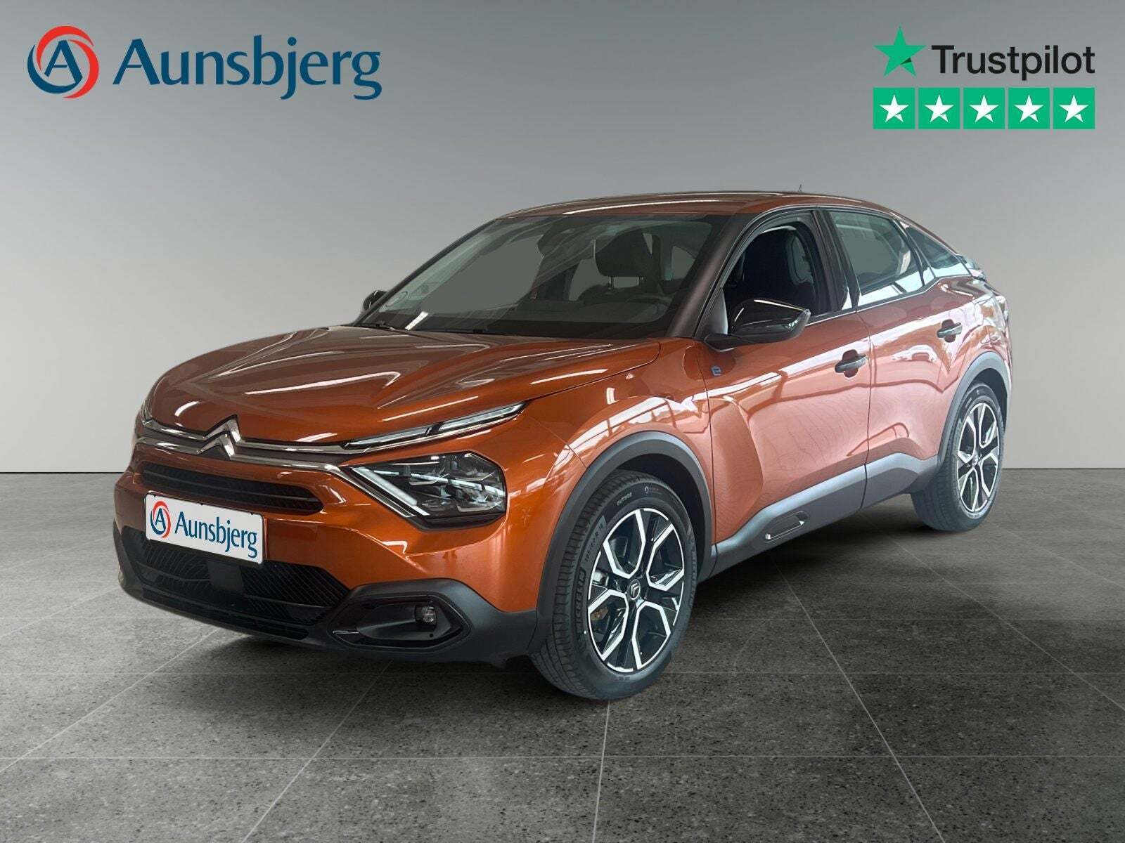 Kobber Citroën ë-C4 fra 2022 set udefra