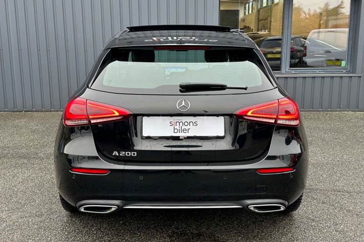 Sort Mercedes A200 fra 2018