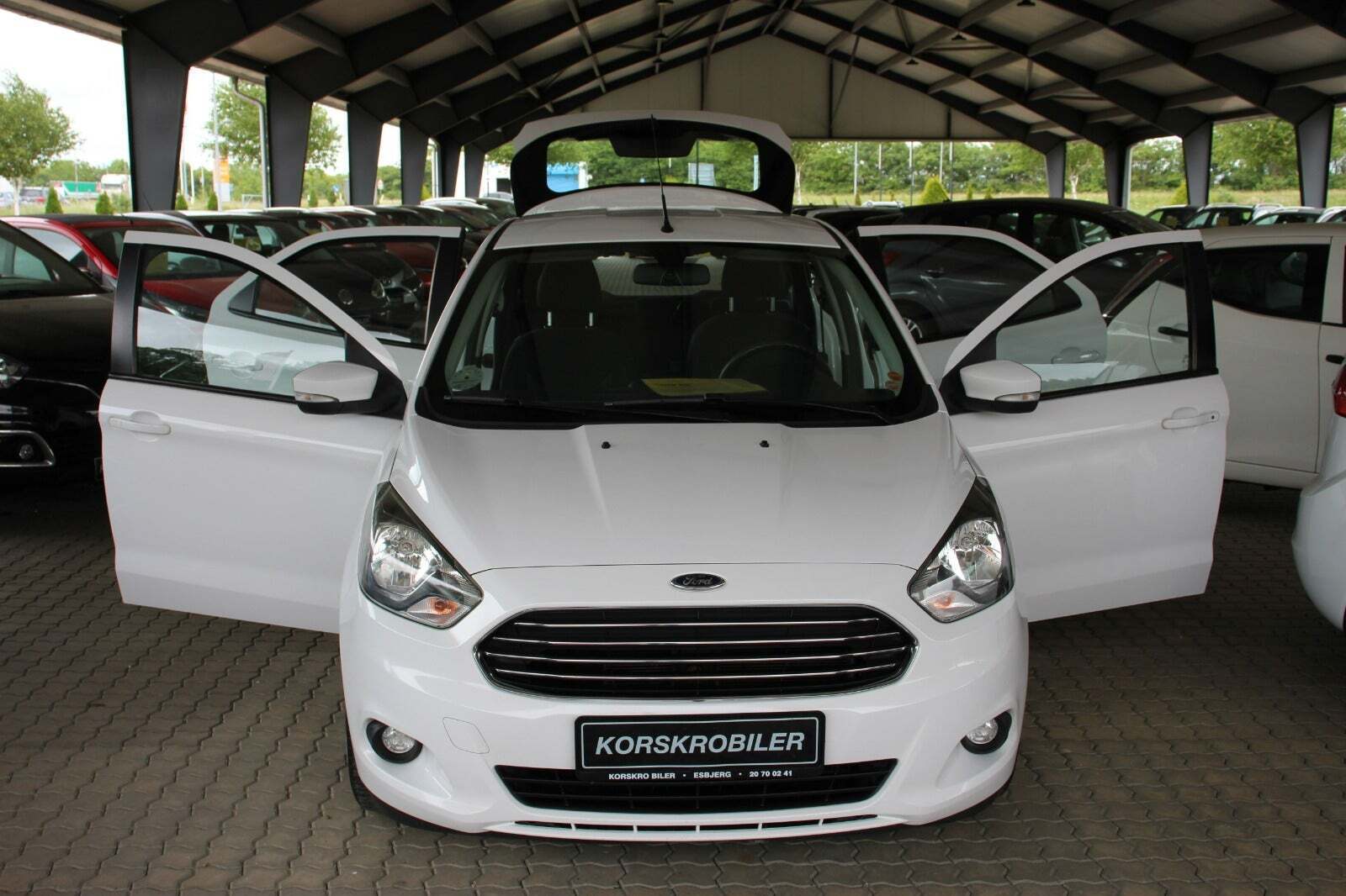 Hvid Ford Ka+ fra 2016