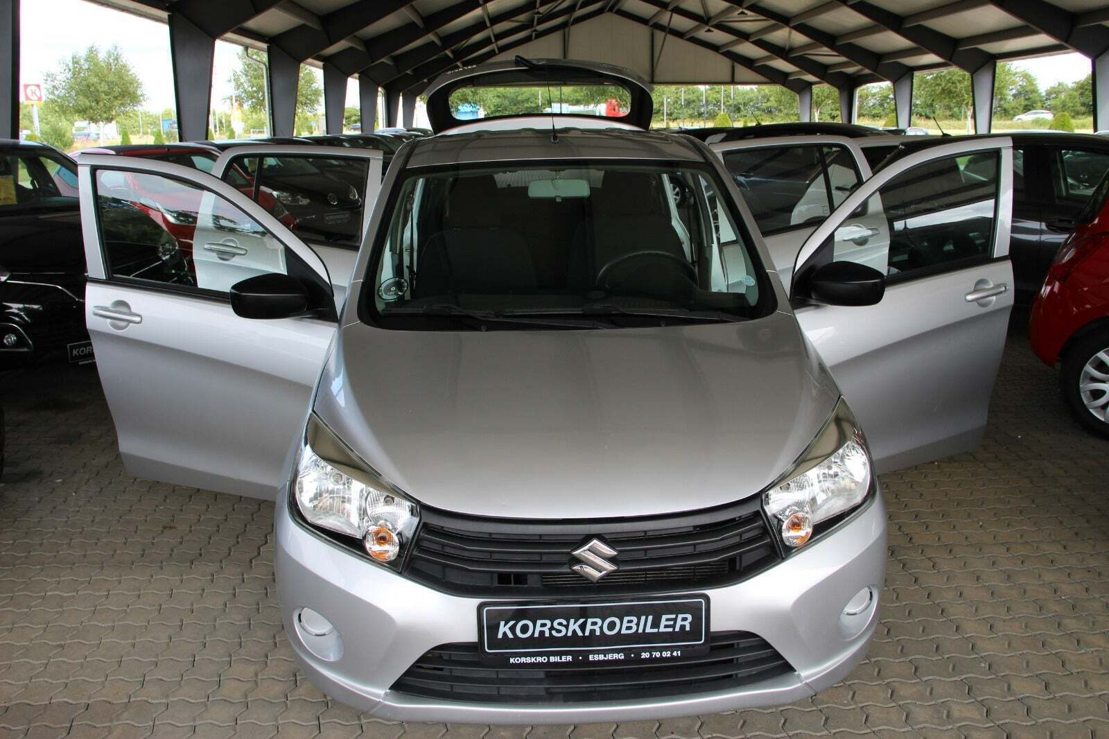 Sølv Suzuki Celerio fra 2015