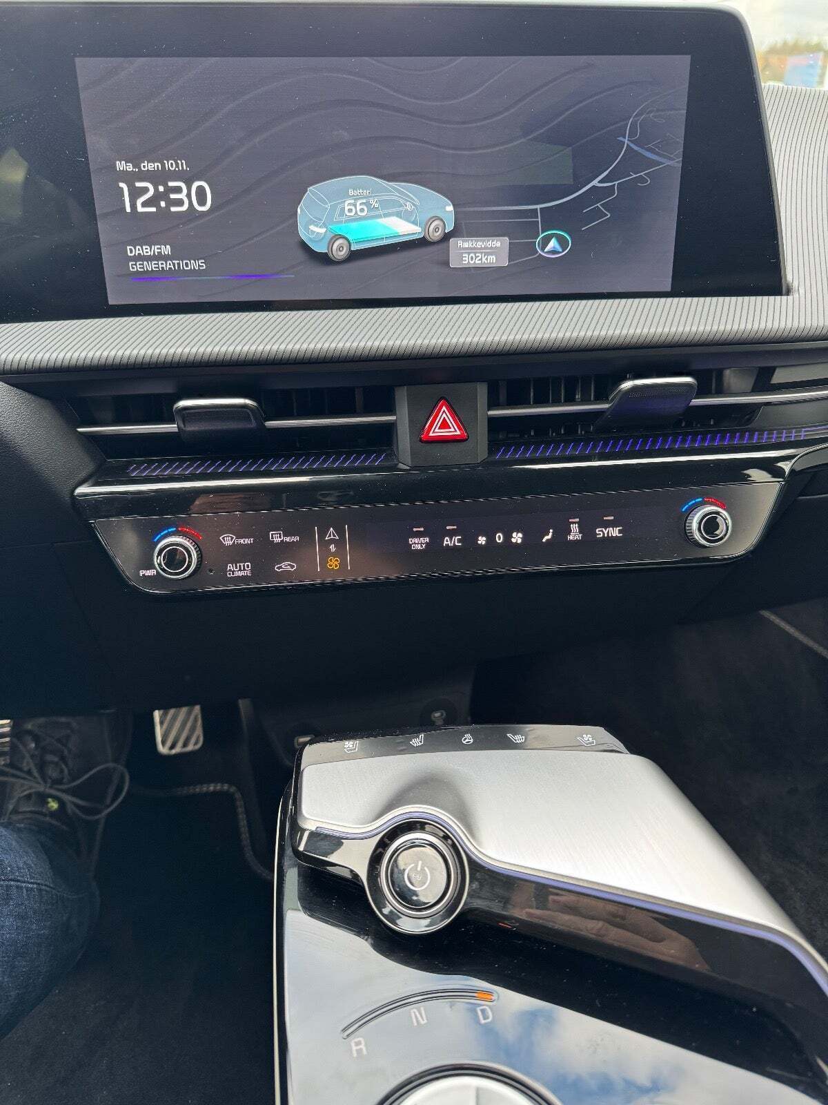 Blå Kia EV6 fra 2024