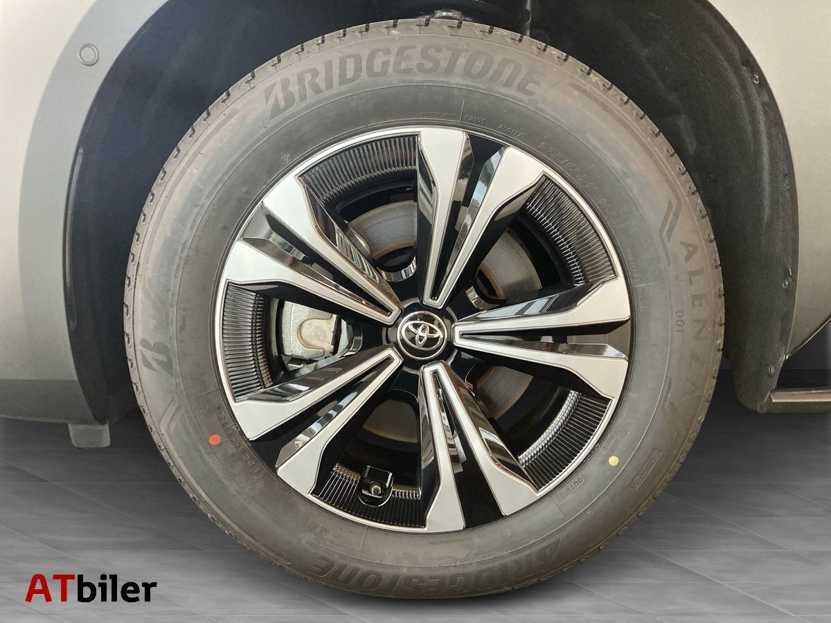 Sort Toyota BZ4X fra 2025