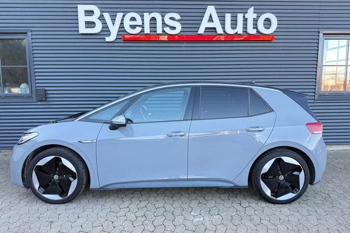 Grå VW ID.3 fra 2021