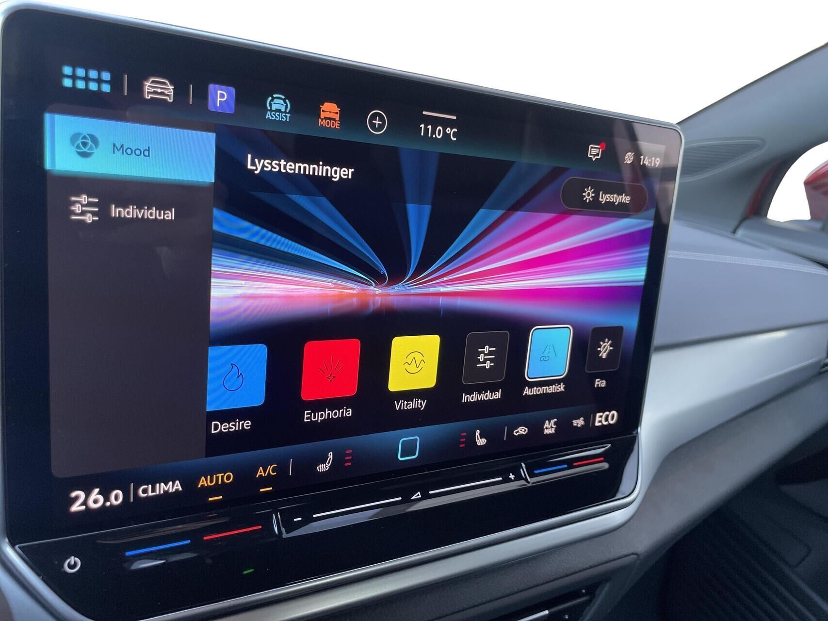 Rød VW ID.5 fra 2025