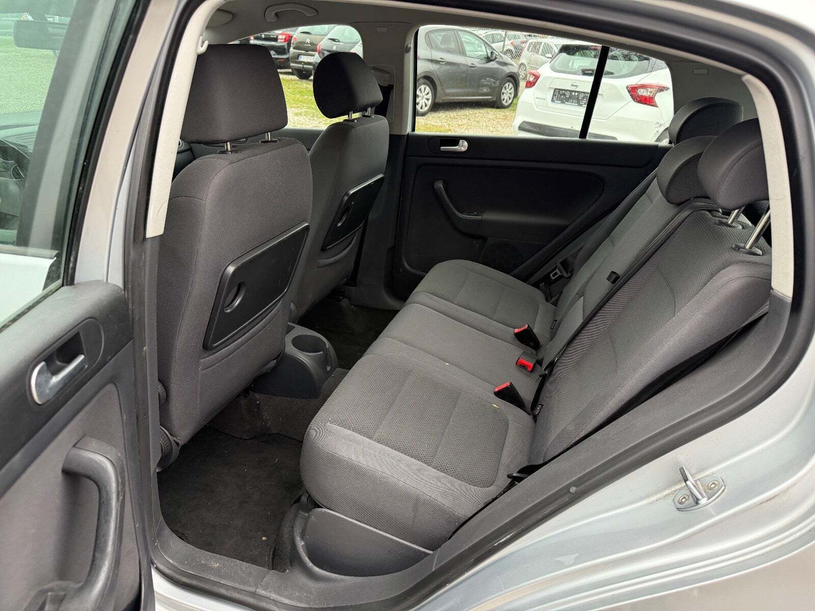 Sølv VW Golf Plus fra 2005