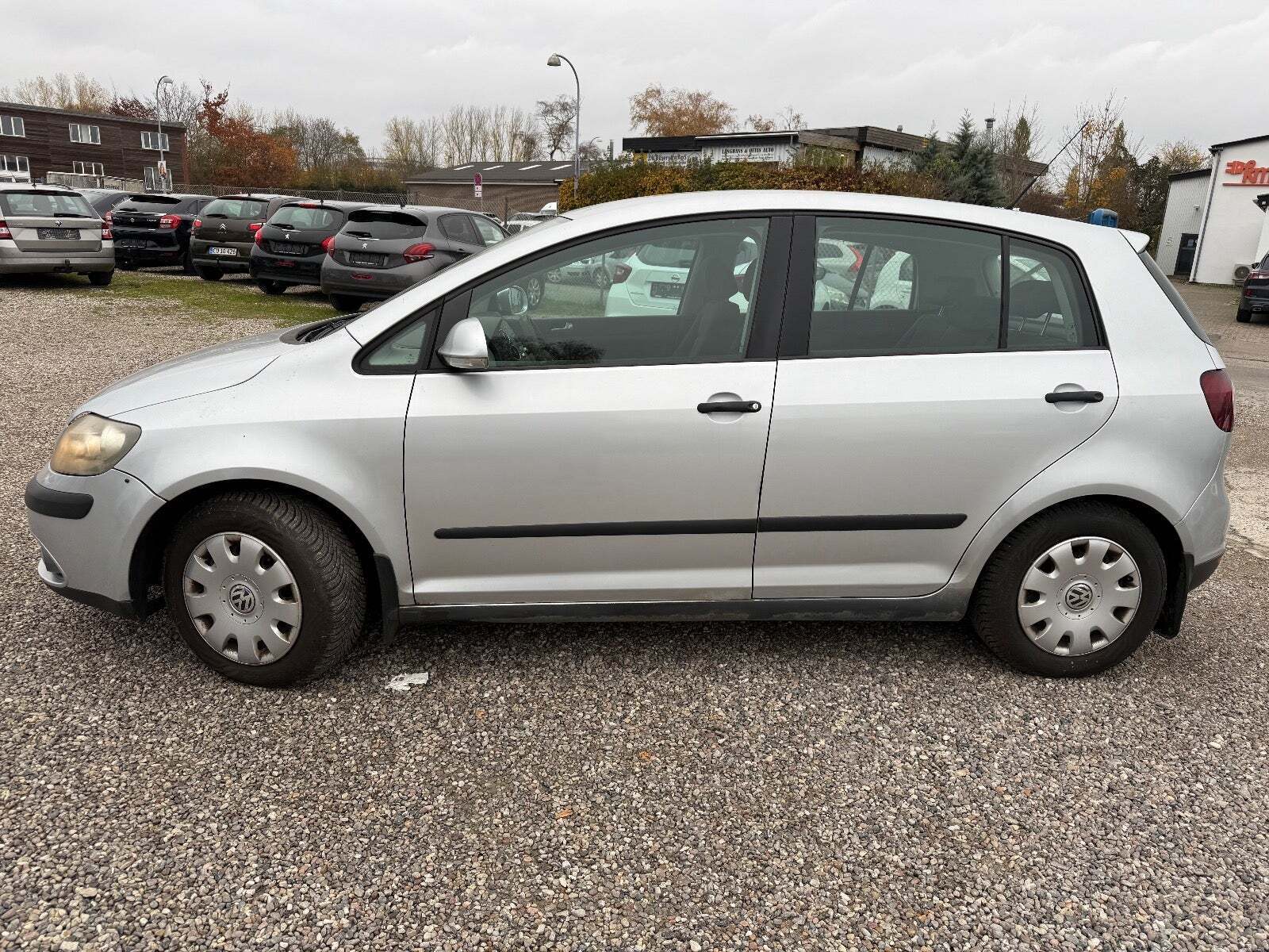 Sølv VW Golf Plus fra 2005