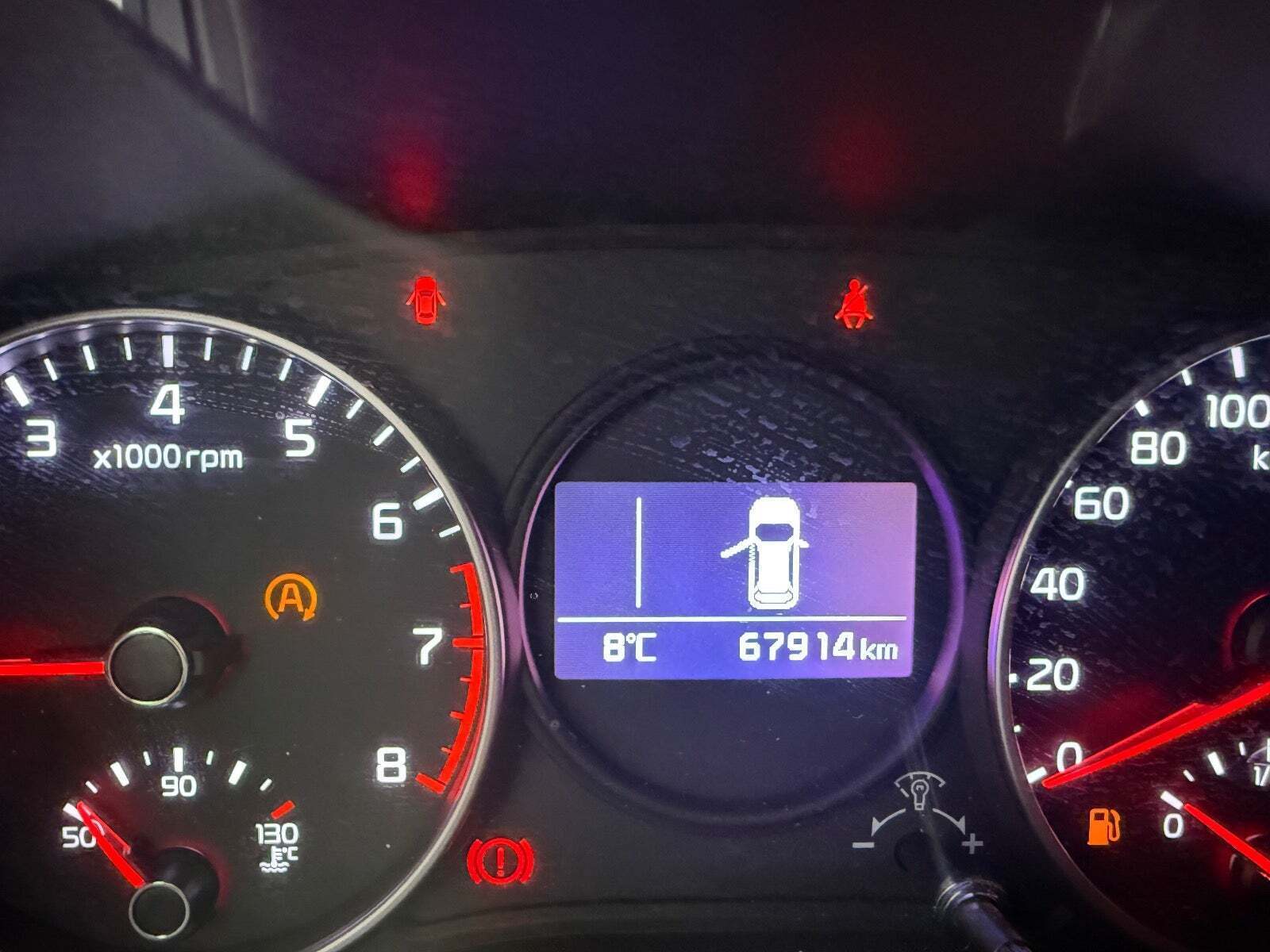 Hvid Kia Picanto fra 2019